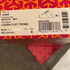 Tory Burch  leather thong sandal